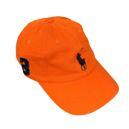 POLO RALPH LAUREN DENIM CAP ORANGE