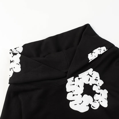 DENIM TEARS COTTON WREATH HOODIE BLACK - Sin Sity Reps