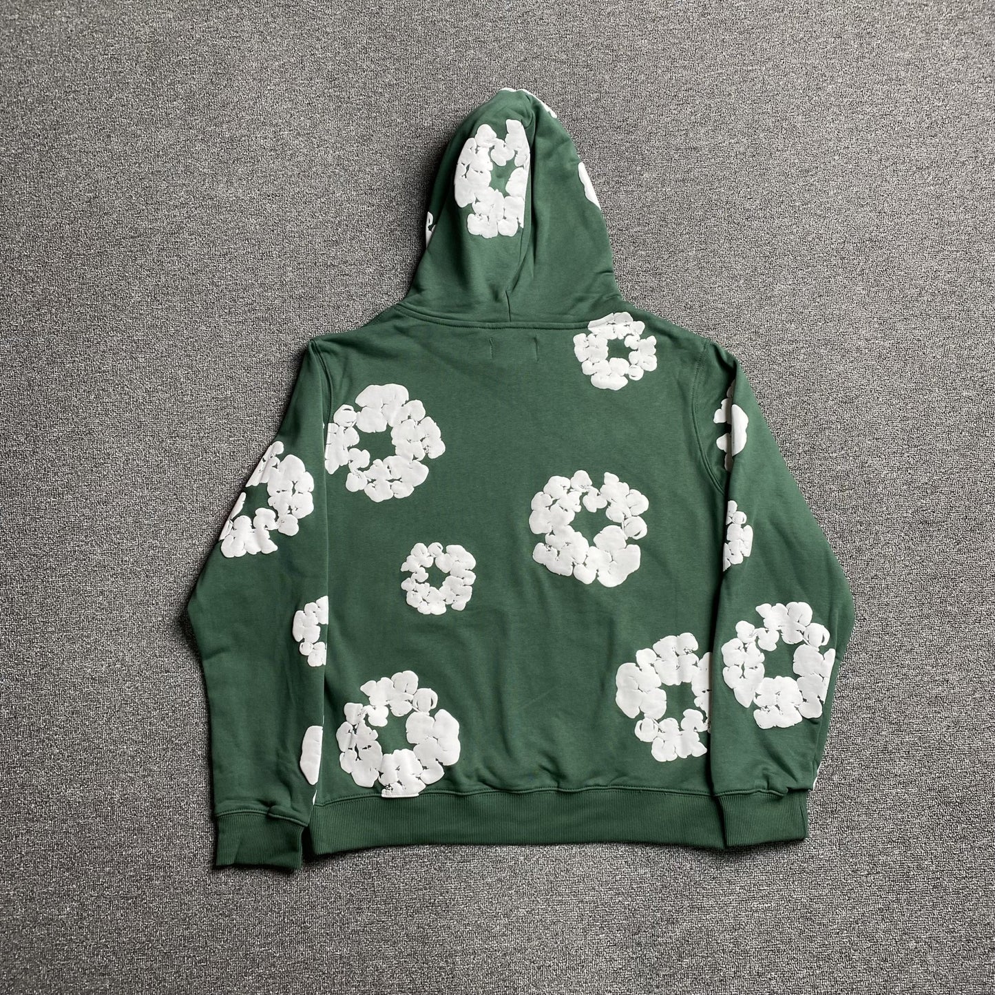 DENIM TEARS COTTON WREATH HOODIE GREEN - Sin Sity Reps