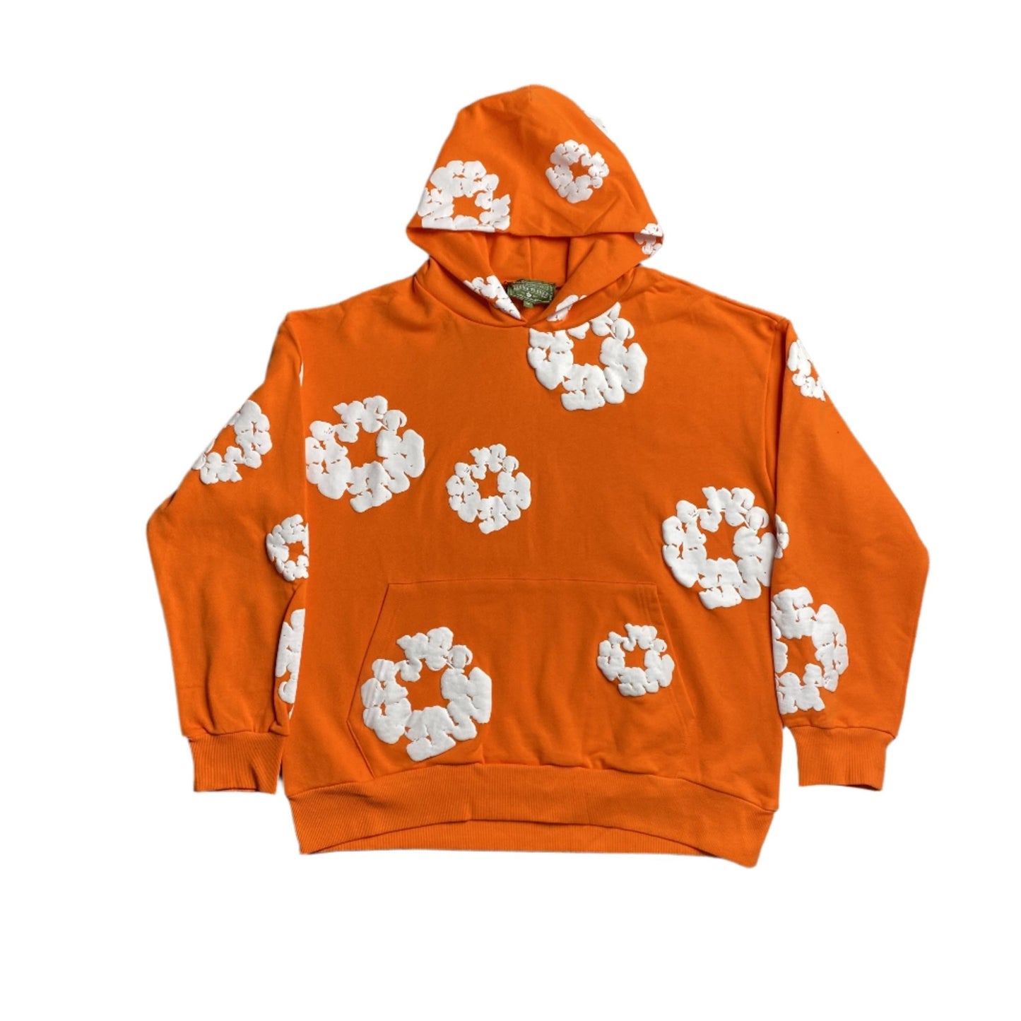 DENIM TEARS COTTON WREATH HOODIE ORANGE - Sin Sity Reps