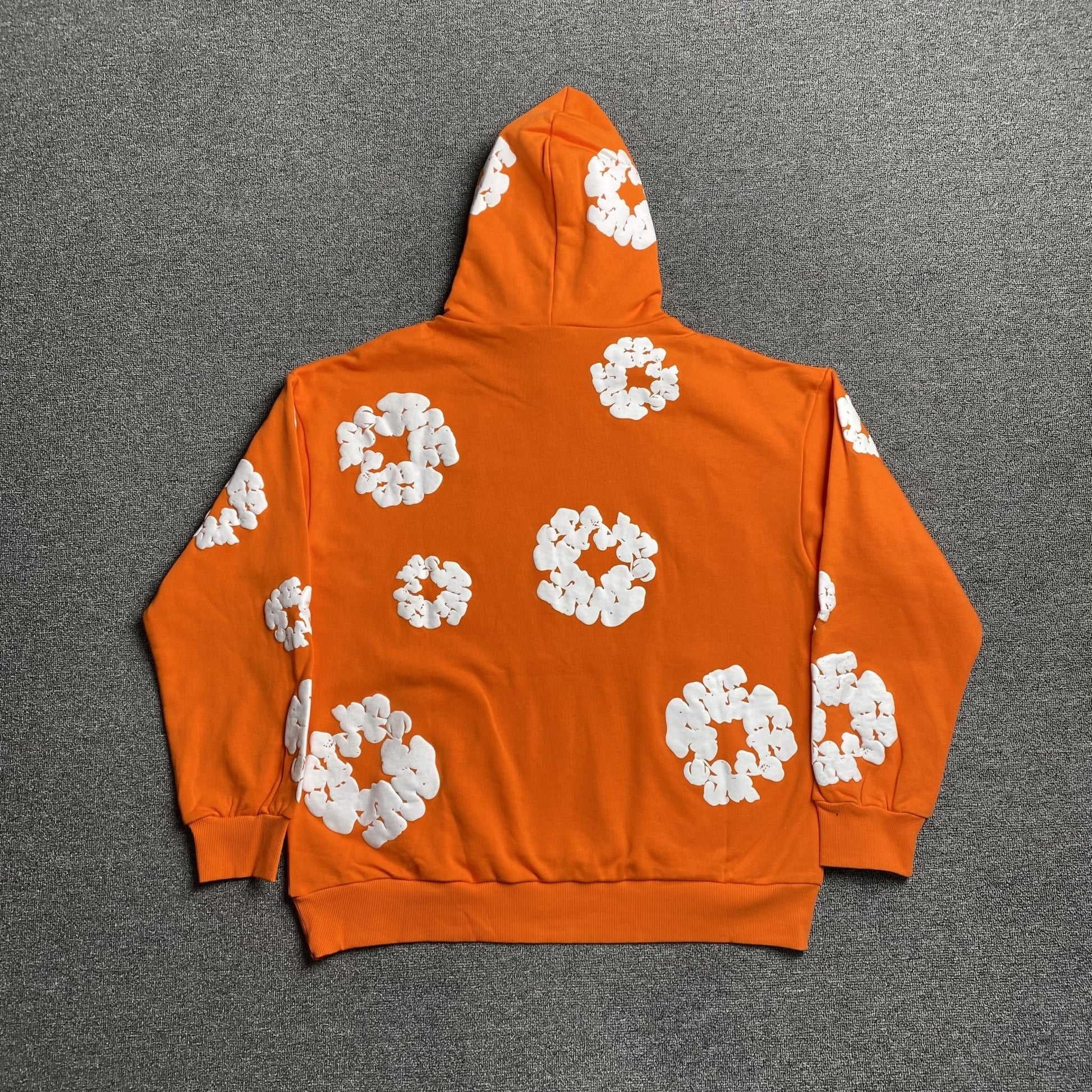 DENIM TEARS COTTON WREATH HOODIE ORANGE - Sin Sity Reps