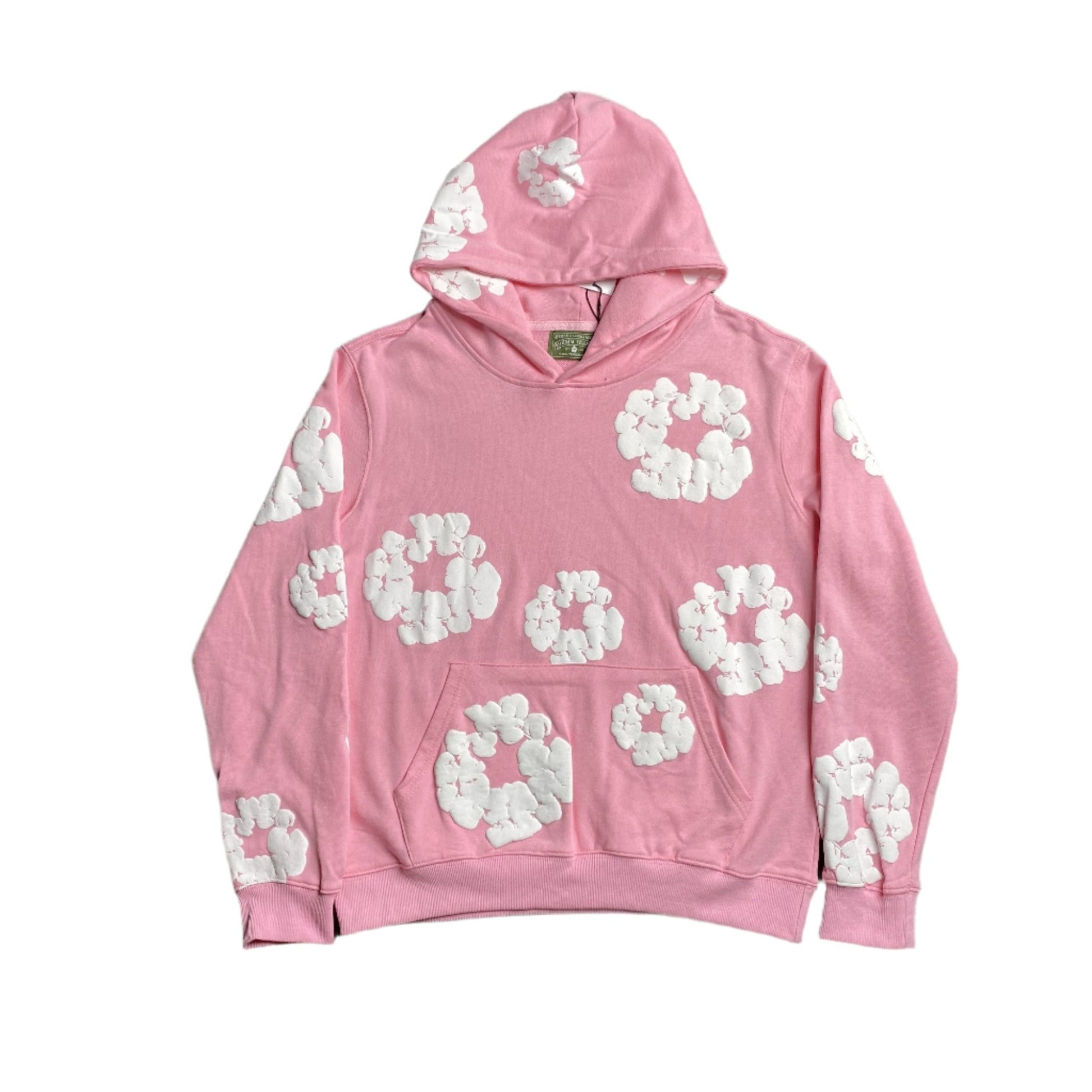 DENIM TEARS COTTON WREATH HOODIE PINK - Sin Sity Reps