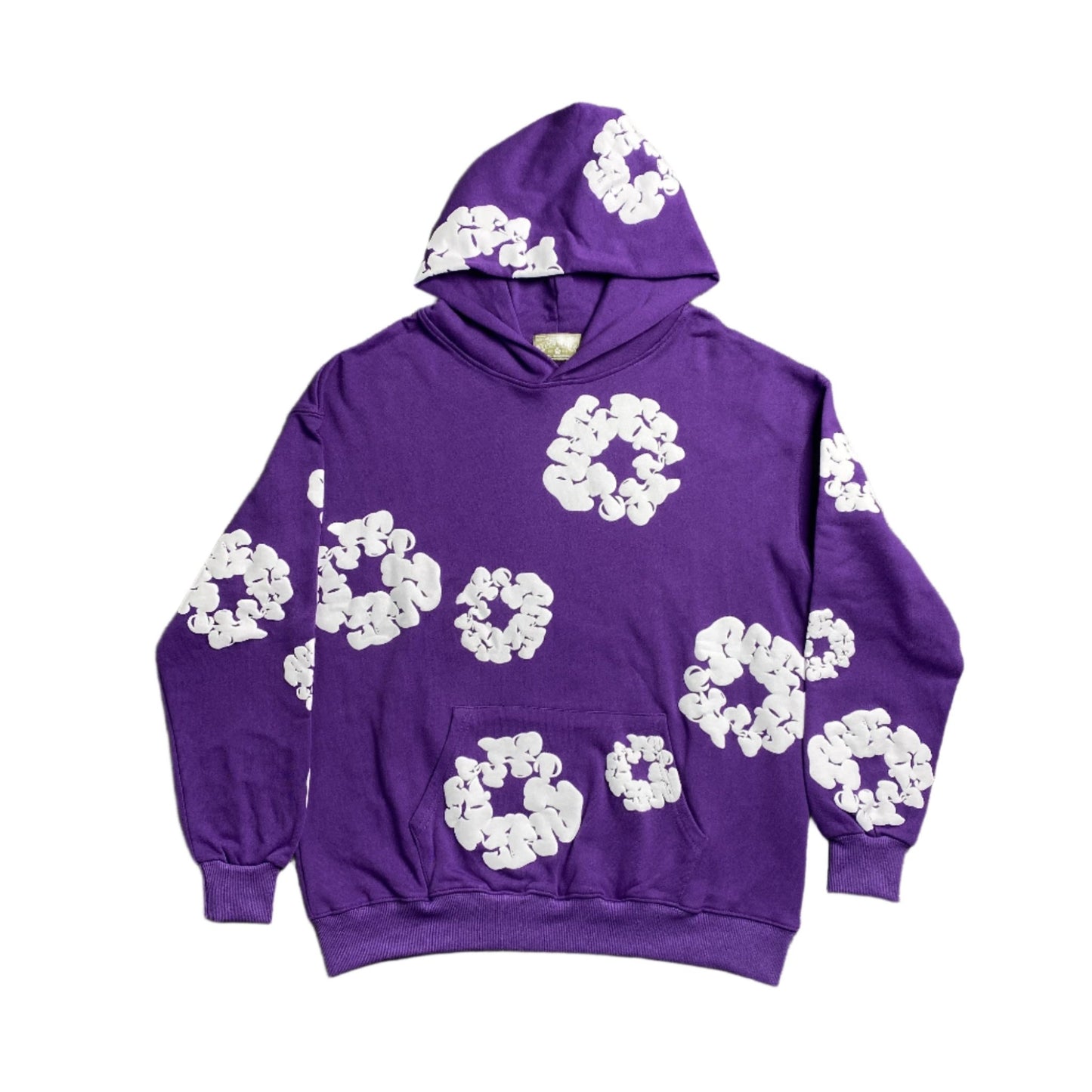 DENIM TEARS COTTON WREATH HOODIE PURPLE - Sin Sity Reps