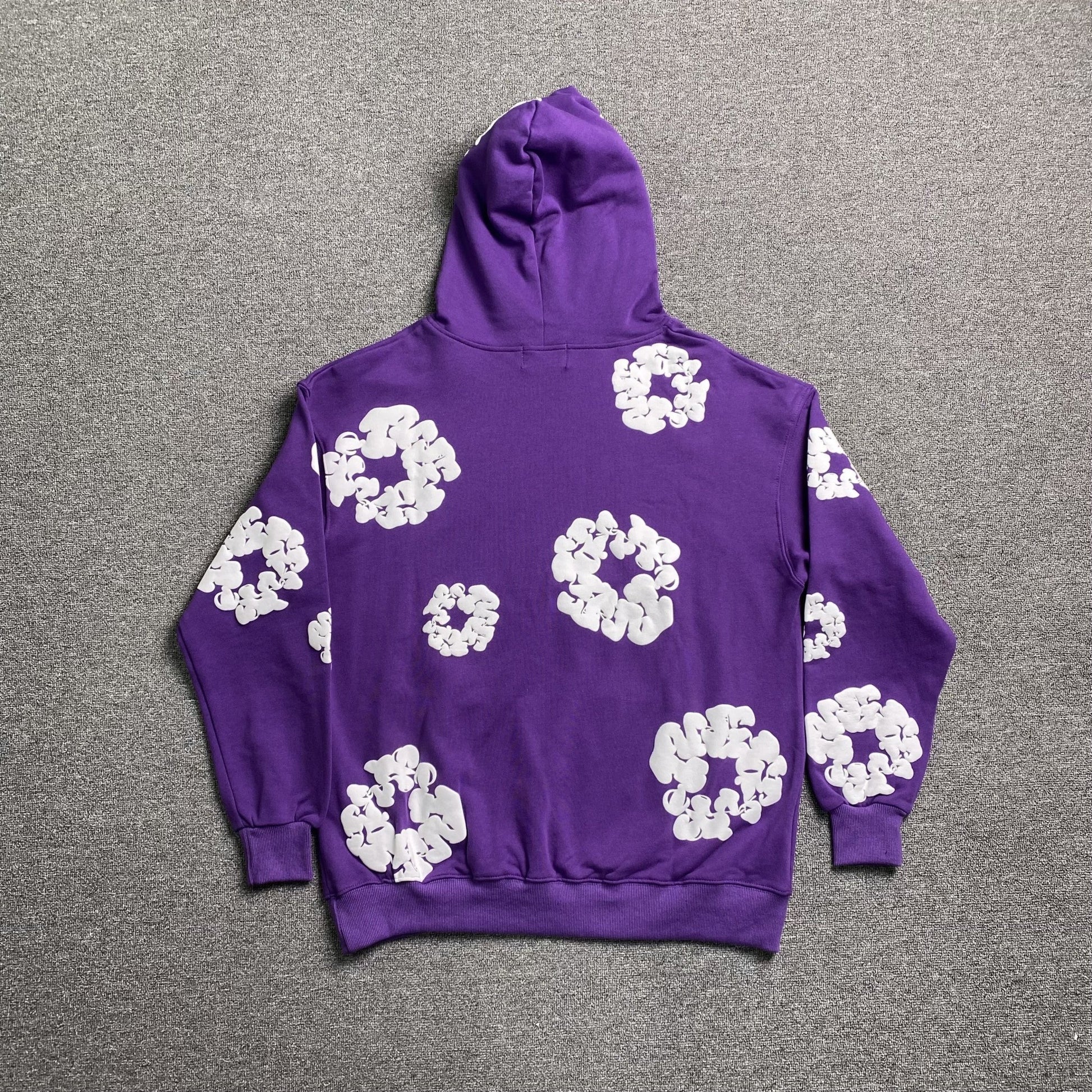 DENIM TEARS COTTON WREATH HOODIE PURPLE - Sin Sity Reps