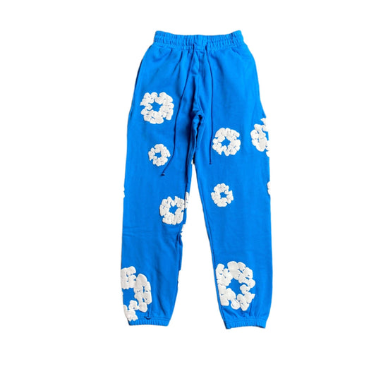 DENIM TEARS COTTON WREATH SWEATPANTS AZURE BLUE - Sin Sity Reps