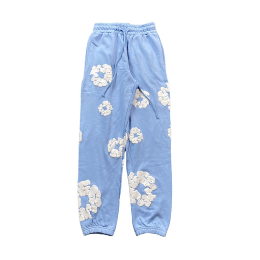 DENIM TEARS COTTON WREATH SWEATPANTS BABY BLUE - Sin Sity Reps