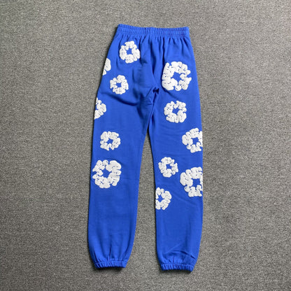 DENIM TEARS COTTON WREATH SWEATPANTS DEEP BLUE - Sin Sity Reps