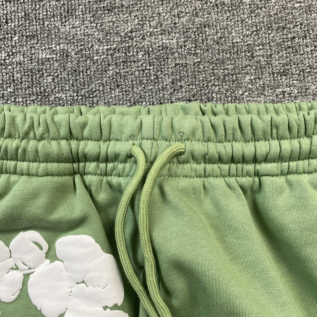 DENIM TEARS COTTON WREATH SWEATPANTS LIGHT GREEN - Sin Sity Reps