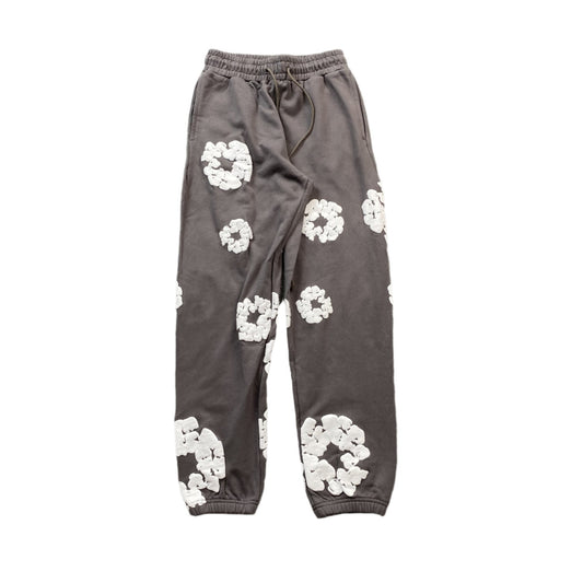 DENIM TEARS COTTON WREATH SWEATPANTS OLIVE - Sin Sity Reps