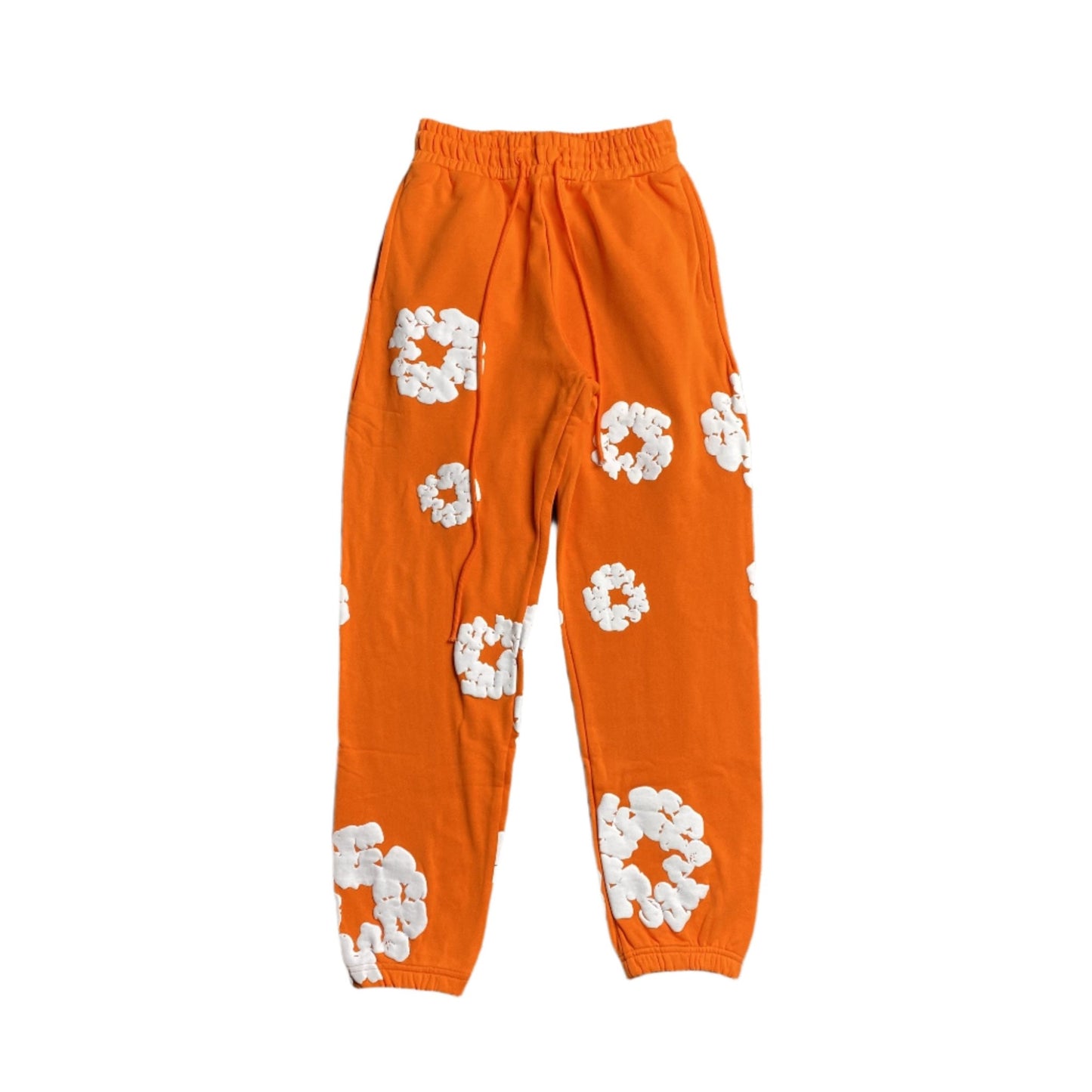 DENIM TEARS COTTON WREATH SWEATPANTS ORANGE - Sin Sity Reps