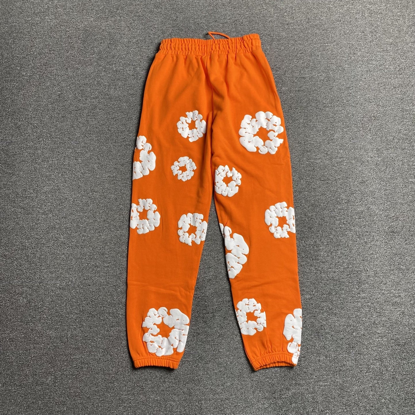 DENIM TEARS COTTON WREATH SWEATPANTS ORANGE - Sin Sity Reps