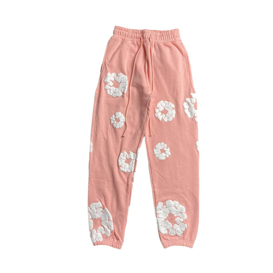 DENIM TEARS COTTON WREATH SWEATPANTS PEACH - Sin Sity Reps