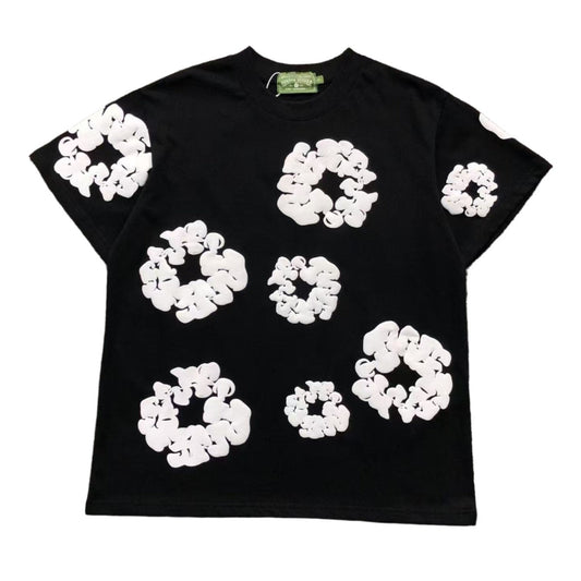 DENIM TEARS COTTON WREATH T - SHIRT DARK BLACK - Sin Sity Reps