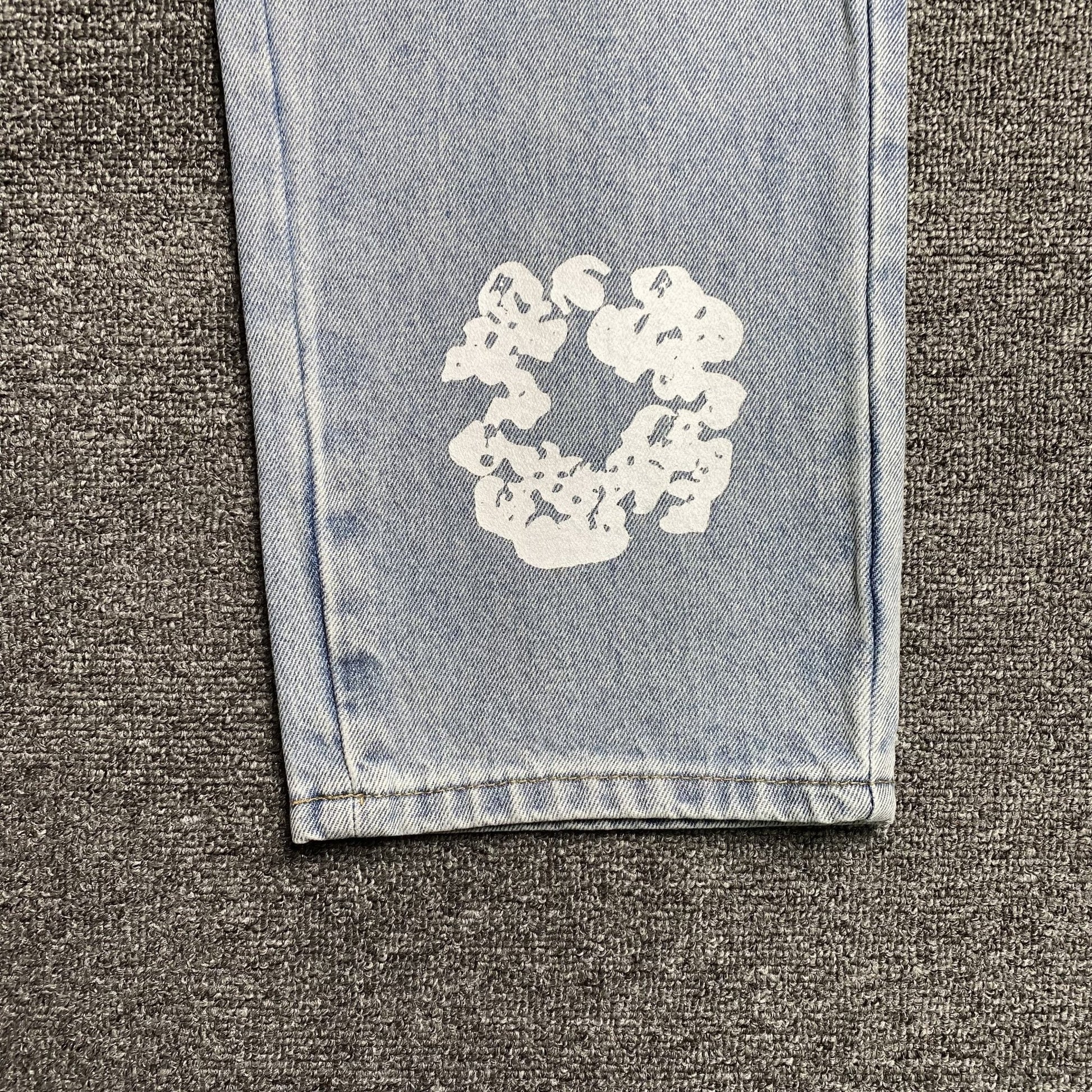 DENIM TEARS x LEVI'S COTTON WREATH JEANS LIGHT WASH - Sin Sity Reps