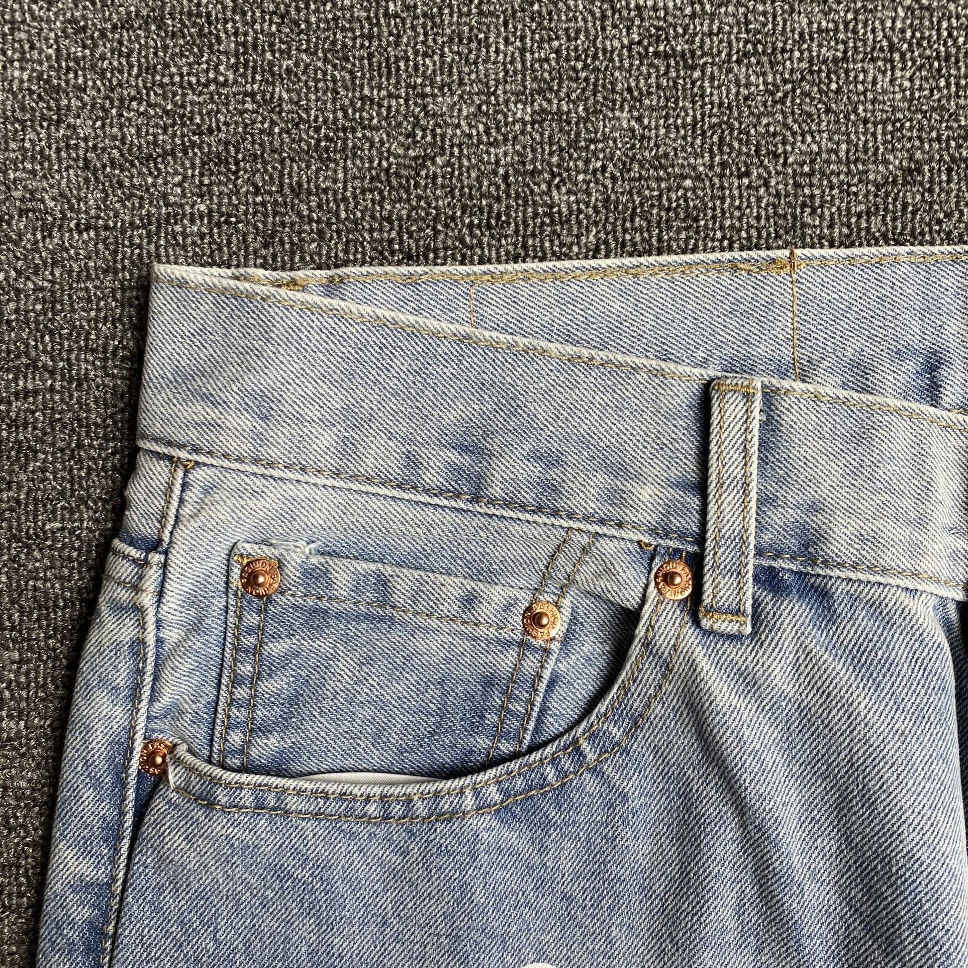 DENIM TEARS x LEVI'S COTTON WREATH JEANS LIGHT WASH - Sin Sity Reps