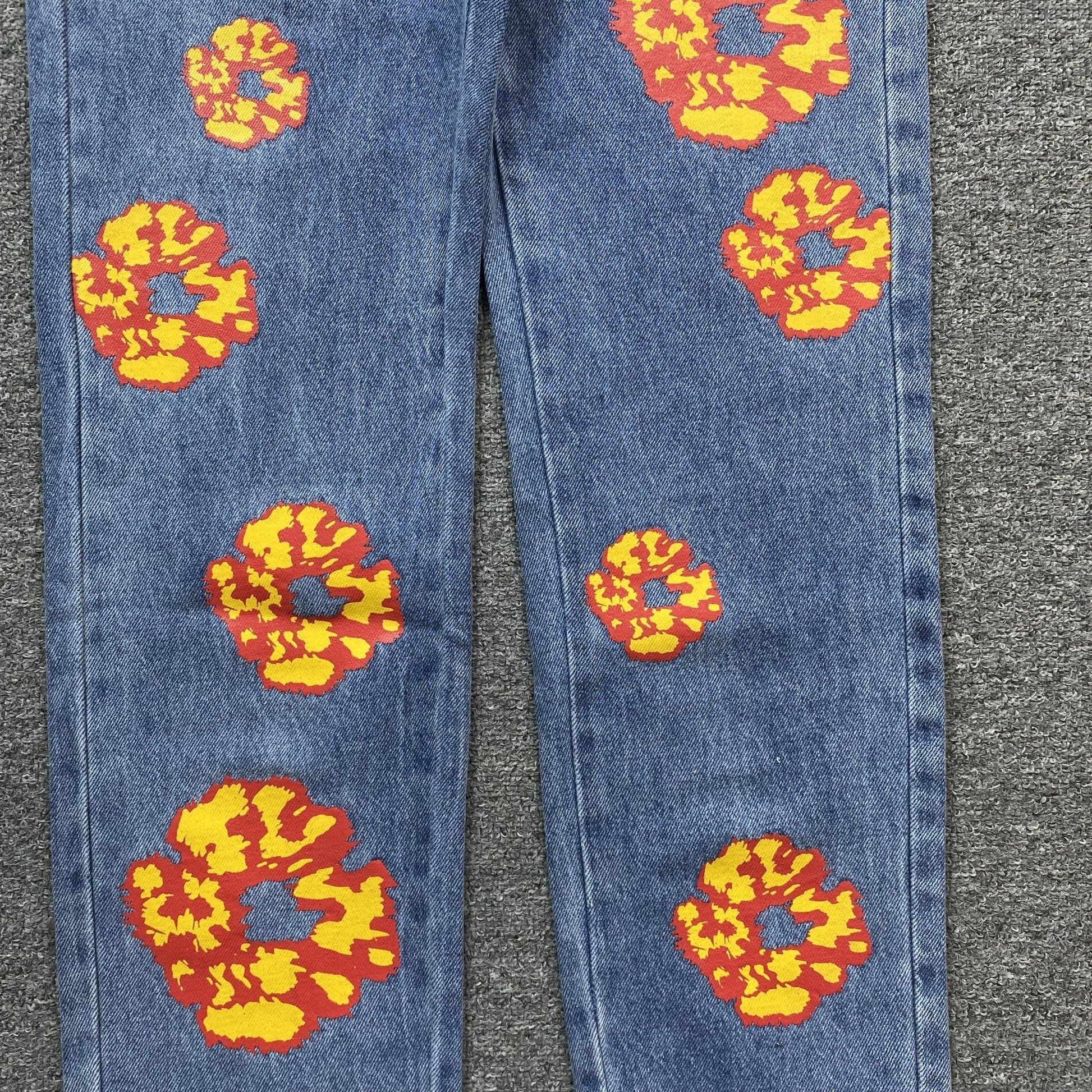 DENIM TEARS x OFFSET JEANS LIGHT WASH - Sin Sity Reps