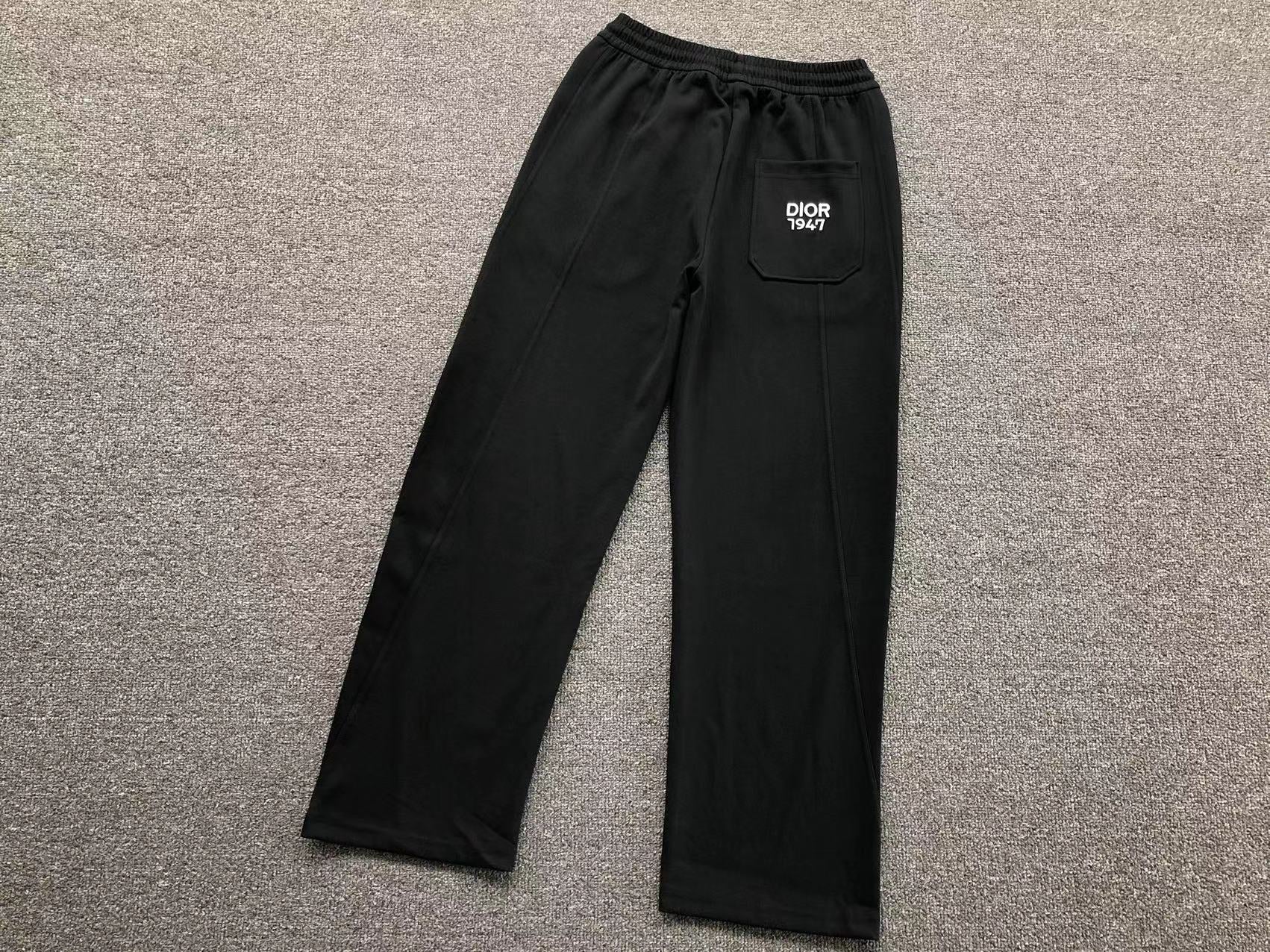 DIOR 1947 SWEATPANTS BLACK - Sin Sity Reps