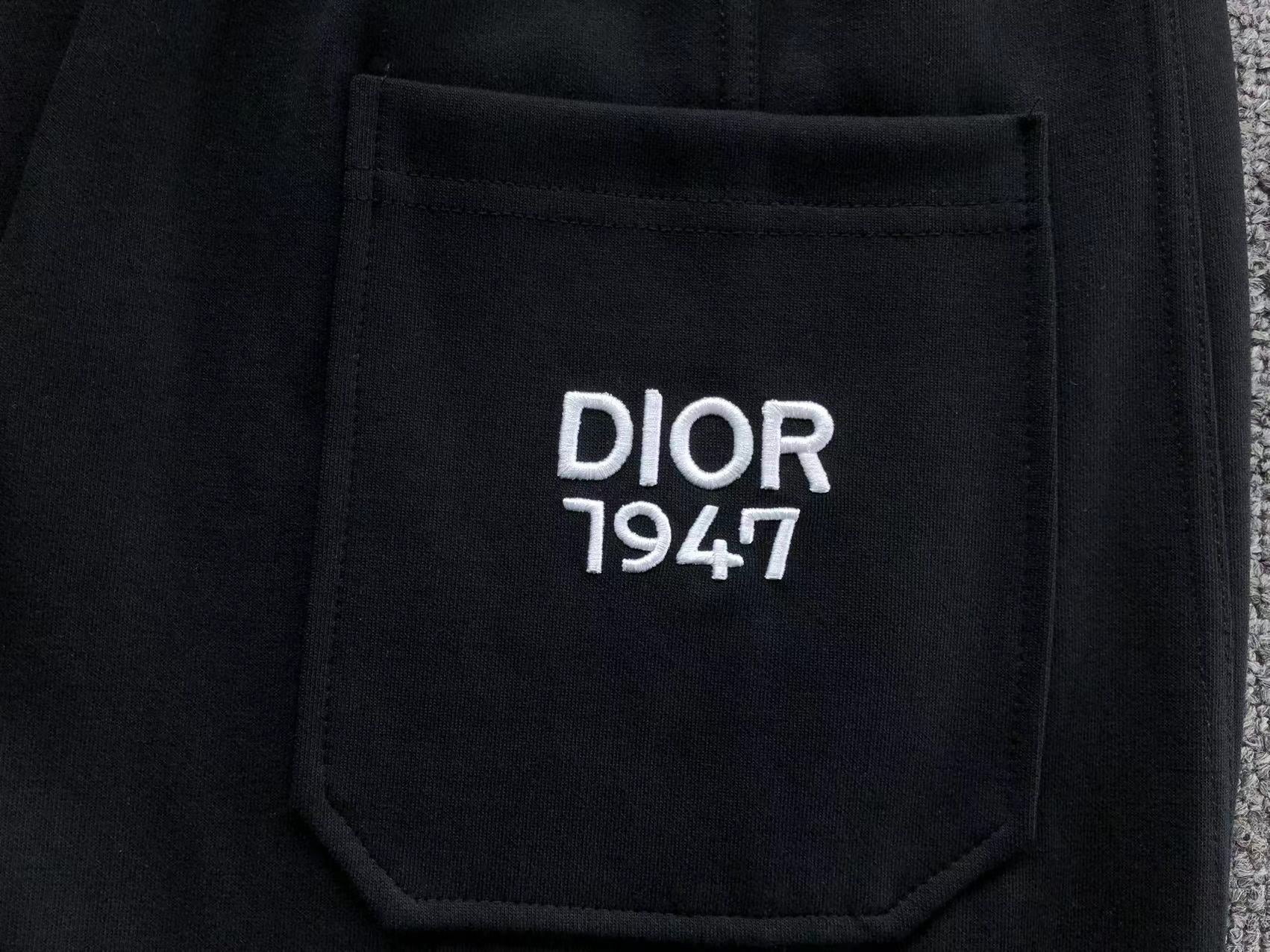 DIOR 1947 SWEATPANTS BLACK - Sin Sity Reps