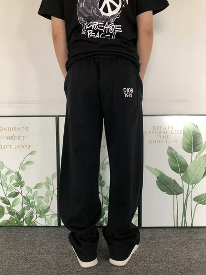 DIOR 1947 SWEATPANTS BLACK - Sin Sity Reps