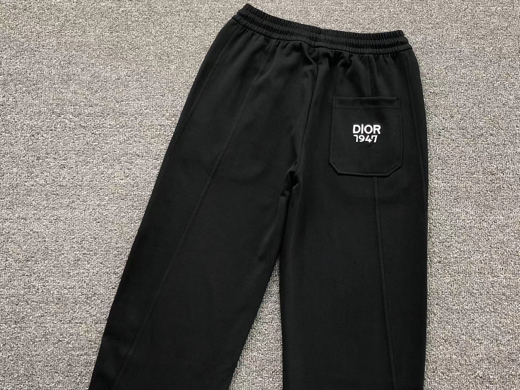 DIOR 1947 SWEATPANTS BLACK - Sin Sity Reps