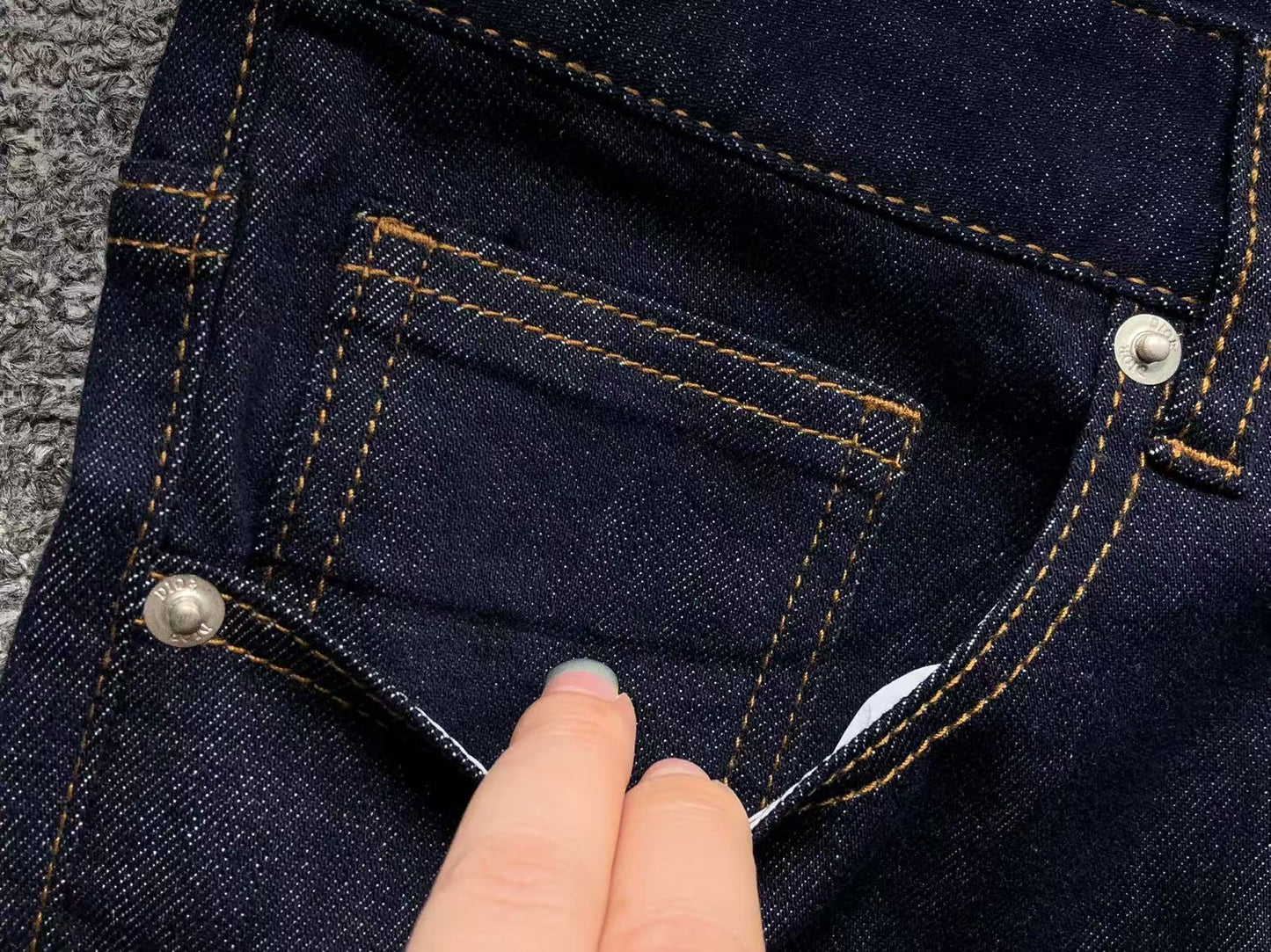 DIOR JEANS DARK BLUE - Sin Sity Reps