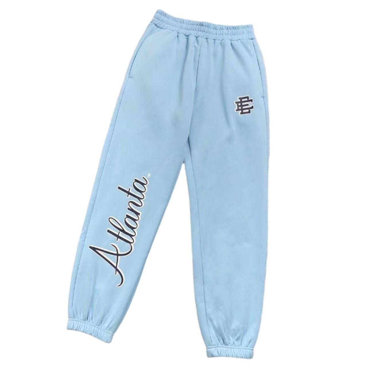 ERIC EMANUEL EE ATLANTA BRAVES NE SWEATPANTS LIGHT BLUE - Sin Sity Reps