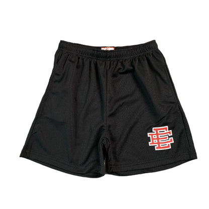 ERIC EMANUEL EE BASIC SHORTS BLACK/RED - Sin Sity Reps