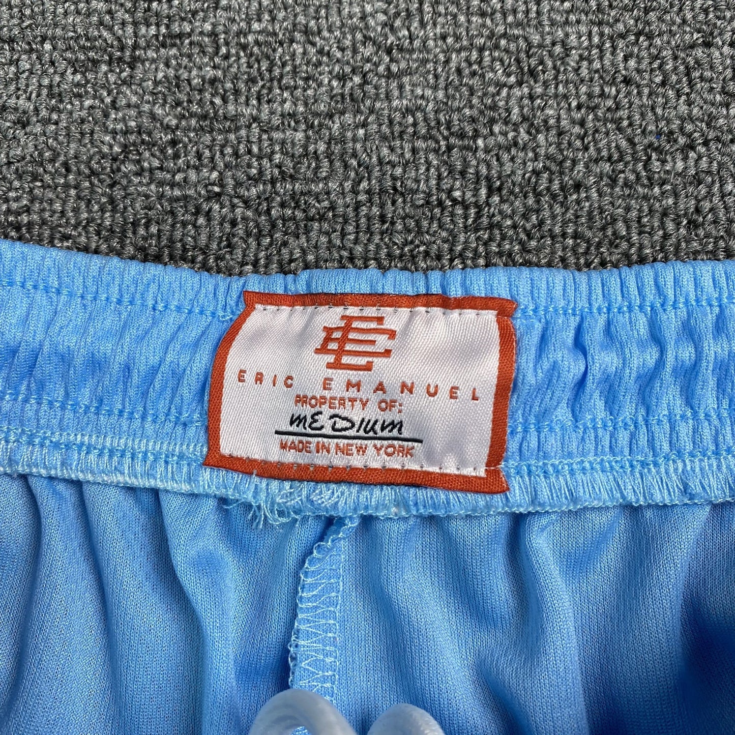 ERIC EMANUEL EE BASIC SHORTS CAROLINA BLUE/ORANGE - Sin Sity Reps