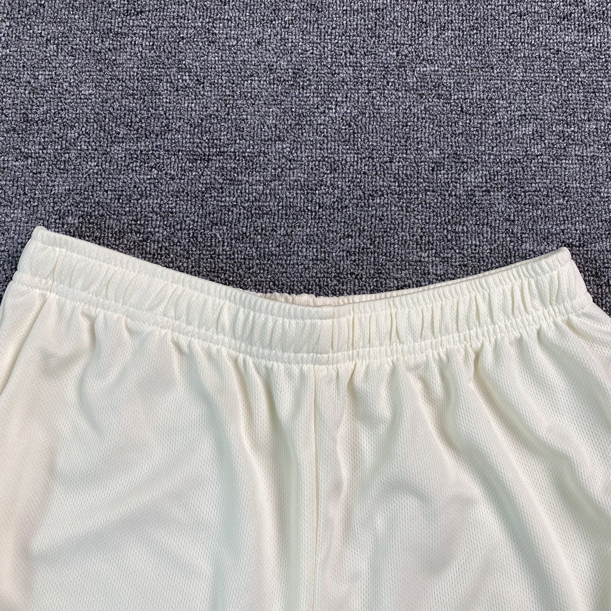 ERIC EMANUEL EE BASIC SHORTS CREAM/BLACK/RED - Sin Sity Reps