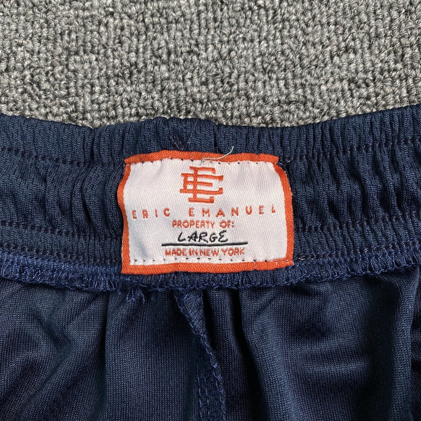 ERIC EMANUEL EE BASIC SHORTS NAVY/MAUVE/YELLOW - Sin Sity Reps