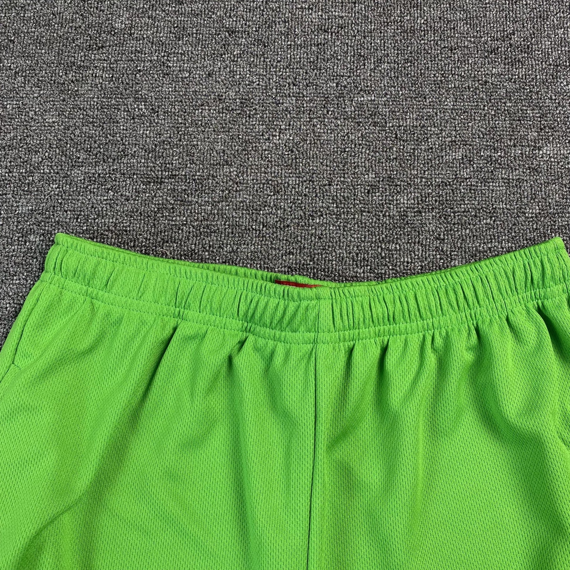 ERIC EMANUEL EE BASIC SHORTS SLIME GREEN/BLACK - Sin Sity Reps