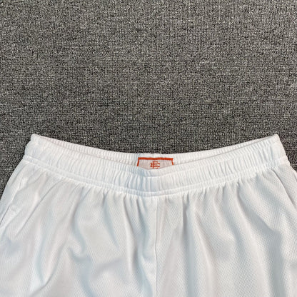 ERIC EMANUEL EE BASIC SHORTS WHITE/GREY/MAROON - Sin Sity Reps