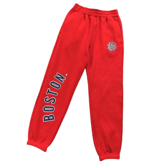 ERIC EMANUEL EE BOSTON RED SOX NE SWEATPANTS RED - Sin Sity Reps