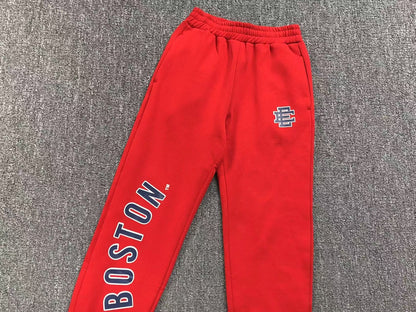 ERIC EMANUEL EE BOSTON RED SOX NE SWEATPANTS RED - Sin Sity Reps