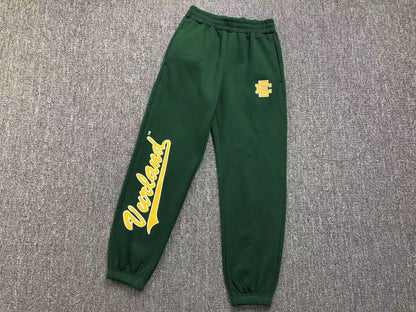 ERIC EMANUEL EE OAKLAND ATHLETICS NE SWEATPANTS DARK GREEN - Sin Sity Reps