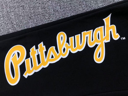 ERIC EMANUEL EE PITTSBURGH PIRATES NE SWEATPANTS BLACK - Sin Sity Reps