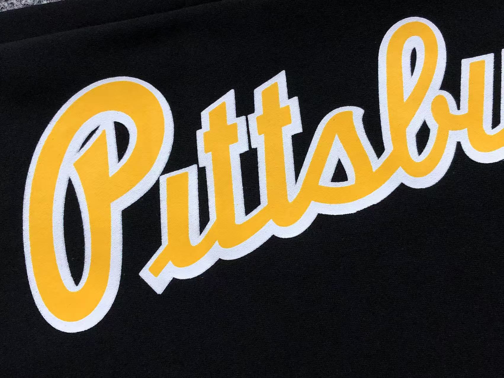 ERIC EMANUEL EE PITTSBURGH PIRATES NE SWEATPANTS BLACK - Sin Sity Reps