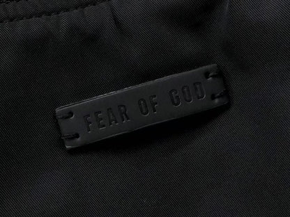 FEAR OF GOD ESSENTIALS BOMBER JACKET BLACK - Sin Sity Reps