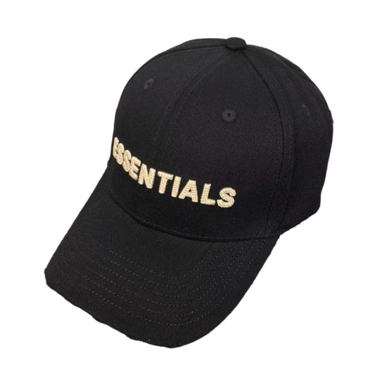 FEAR OF GOD ESSENTIALS CAP BLACK - Sin Sity Reps