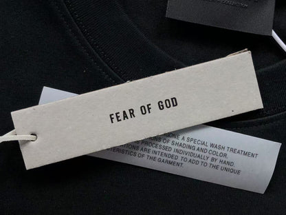 FEAR OF GOD ESSENTIALS GRAPHIC T - SHIRT BLACK - Sin Sity Reps