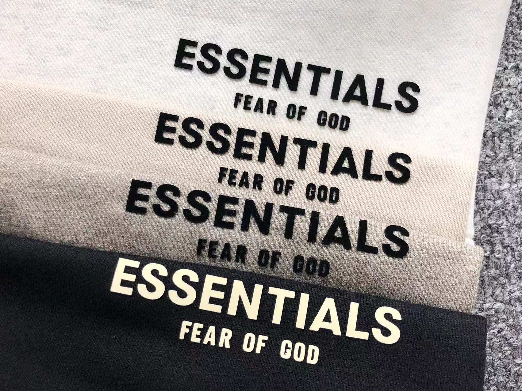 FEAR OF GOD ESSENTIALS SWEATSHORTS BLACK - Sin Sity Reps