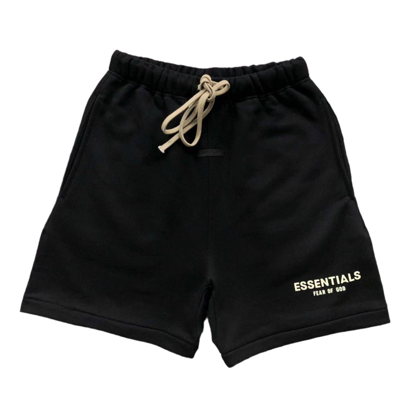 FEAR OF GOD ESSENTIALS SWEATSHORTS BLACK - Sin Sity Reps