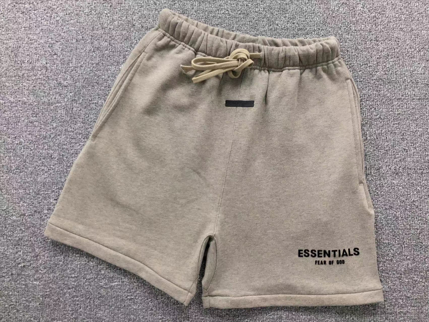 FEAR OF GOD ESSENTIALS SWEATSHORTS TAN - Sin Sity Reps