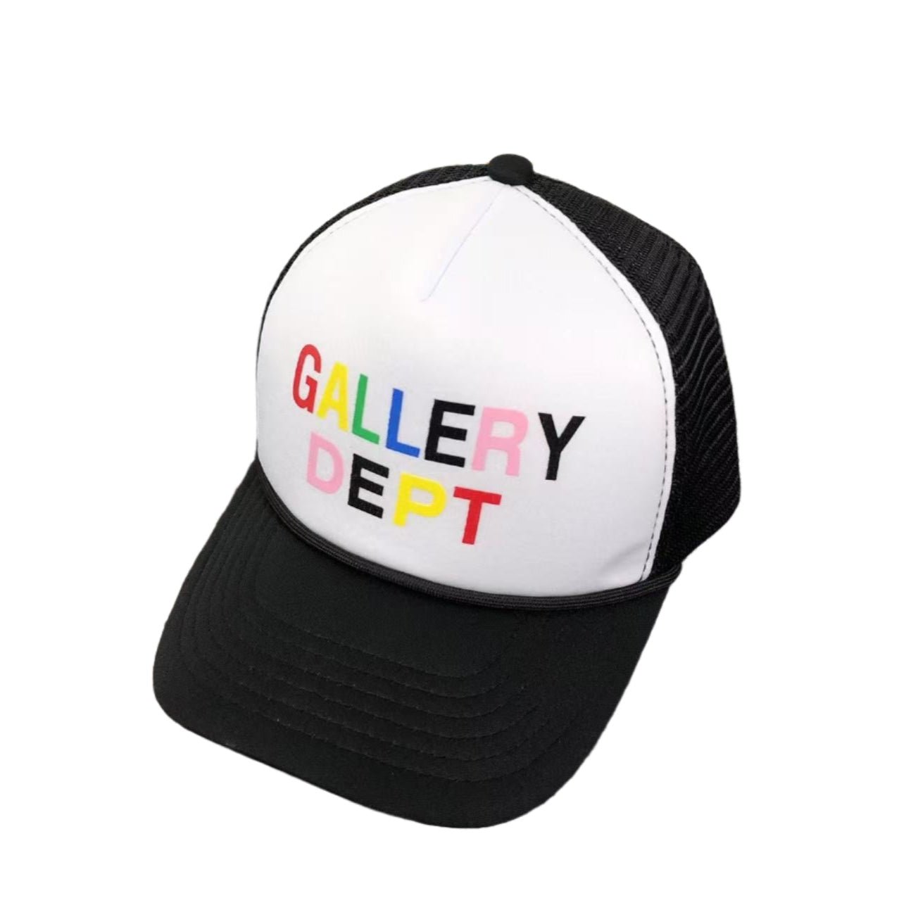 GALLERY DEPT. BEVERLY HILLS LOGO PRINT TRUCKER HAT MULTICOLOR - Sin Sity Reps