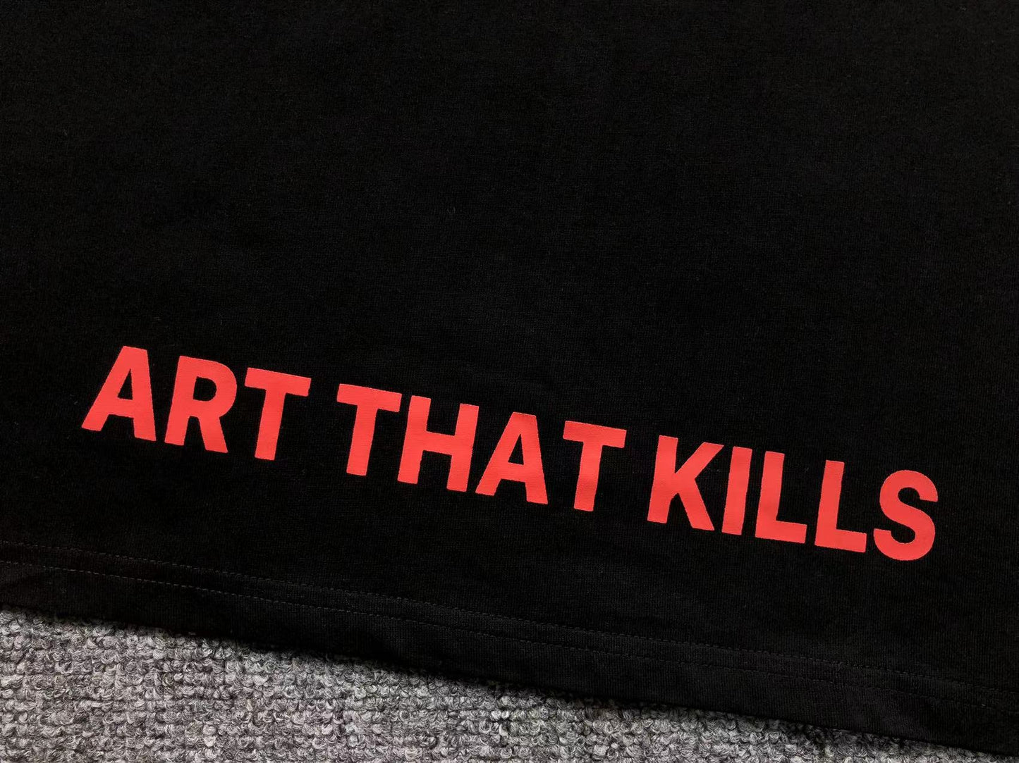 GALLERY DEPT. x ANARCHY ART THAT KILLS LONGSLEEVE BLACK - Sin Sity Reps