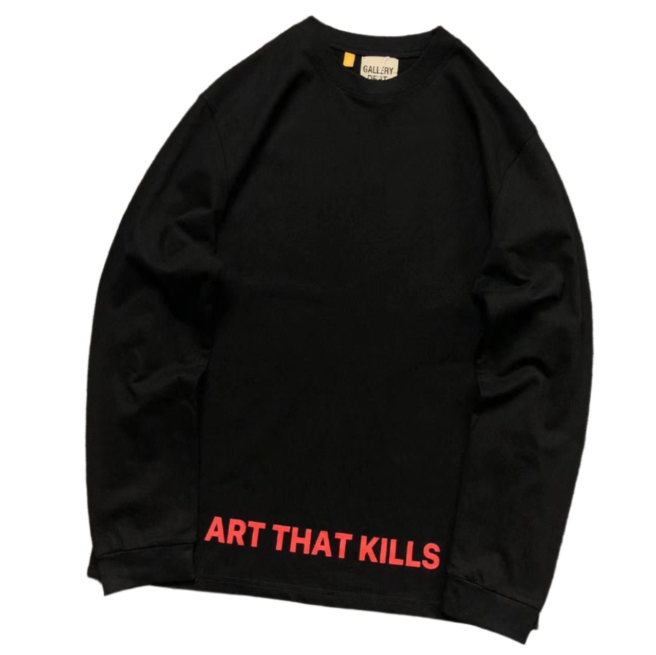 GALLERY DEPT. x ANARCHY ART THAT KILLS LONGSLEEVE BLACK - Sin Sity Reps