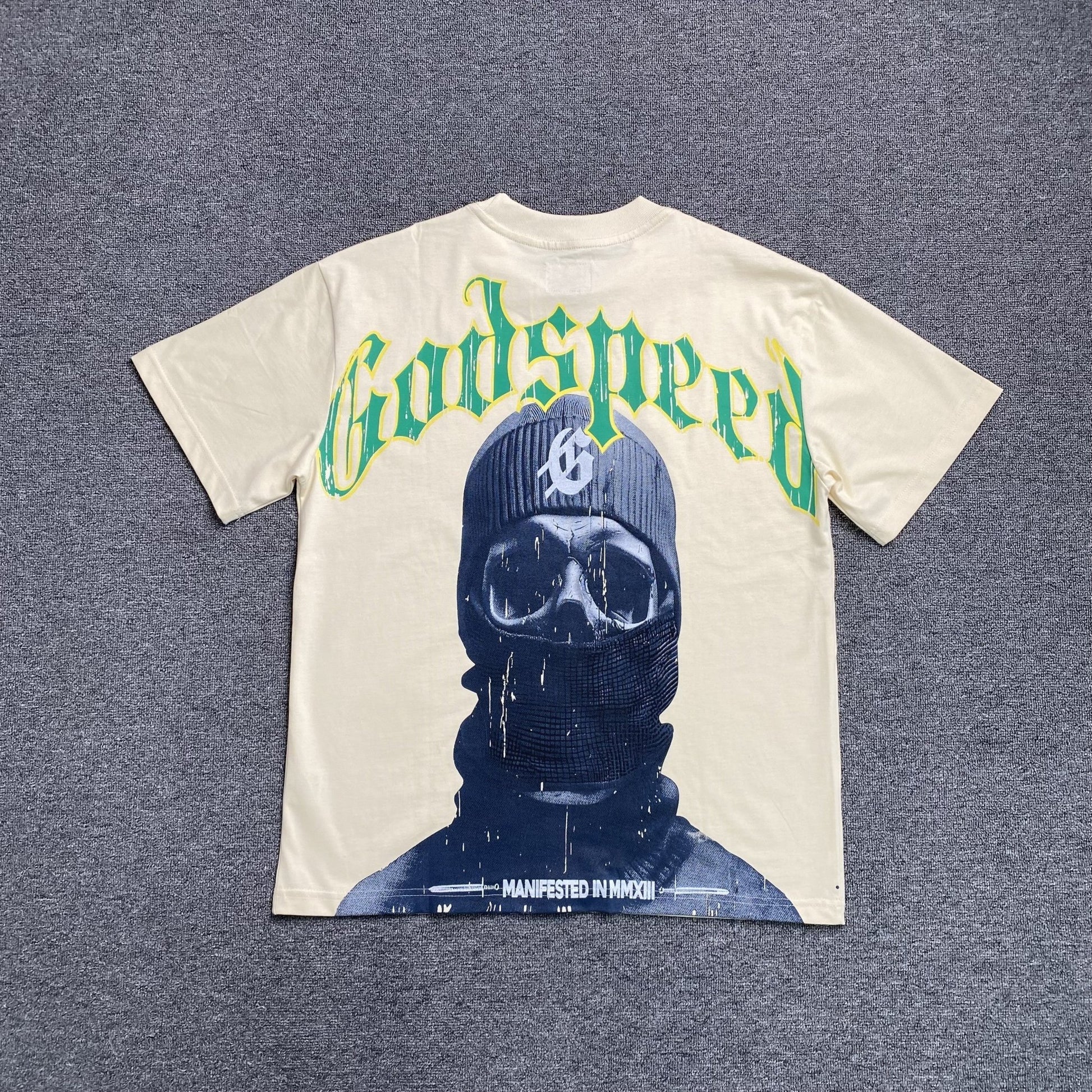 GODSPEED BALACLAVA SZN T - SHIRT BONE - Sin Sity Reps