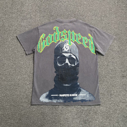 GODSPEED BALACLAVA SZN T - SHIRT WASHED GREY - Sin Sity Reps