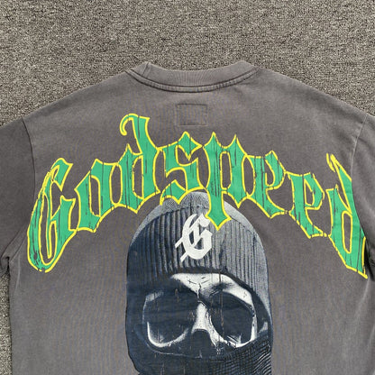 GODSPEED BALACLAVA SZN T - SHIRT WASHED GREY - Sin Sity Reps