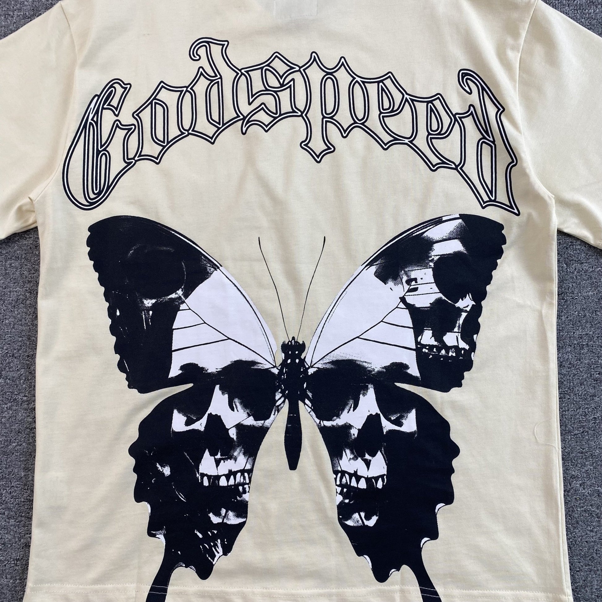 GODSPEED BUTTERFLY EFFECT T - SHIRT BONE - Sin Sity Reps